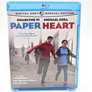 Paper Heart Blu-ray 2009 Special Edition Michael Cera Charlyne Yi Anchor Bay PG